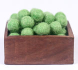 1.5cm Felt Handicraft Natural Wool Balls For Home Decor